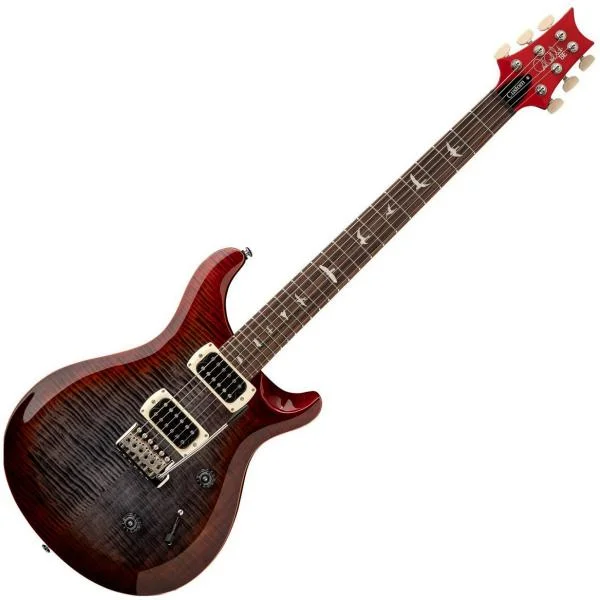 Top Vente Prs SE Custom 24 (Wing Tuners) - charcoal cherry burst