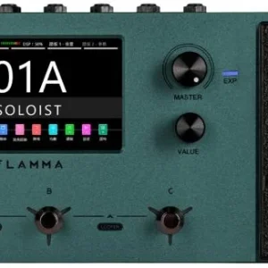 Satisfait Ou Remboursé Flamma FX150B Guitar Multi Effects (Rechargeable Battery) - Nebula Green