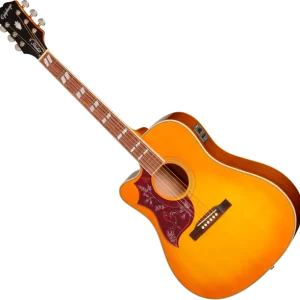 Meilleur Choix Epiphone IBG Hummingbird Studio EC LH - heritage cherry sunburst