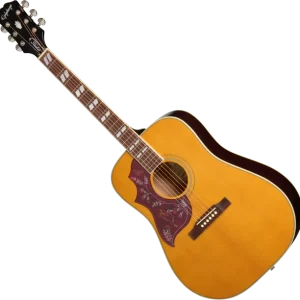 Pas Cher Epiphone IBG Hummingbird Studio LH - natural