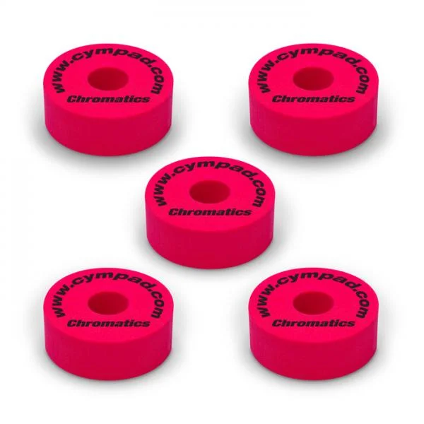 Retour Gratuit Cympad SET 5 PADS CYMPAD CHROMATICS ROUGE