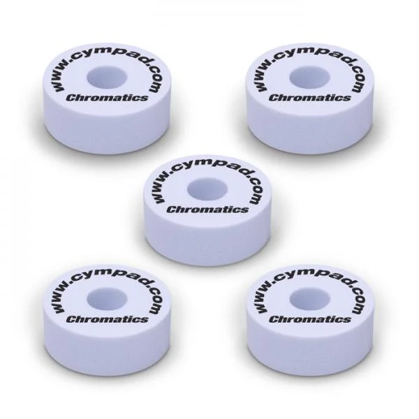Cympad SET 5 PADS CYMPAD CHROMATICS BLANC Dernier Modèle