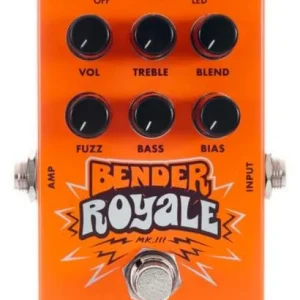Prix Choc Electro harmonix Bender Royale Germanium Fuzz - Orange