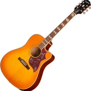 Authentique Epiphone IBG Hummingbird Studio EC - heritage cherry sunburst