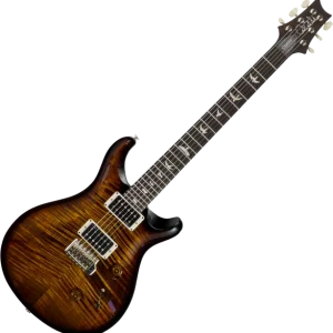 Meilleure Vente Prs USA Custom 24 Hand-Signed 0400035 - black gold wraparound burst