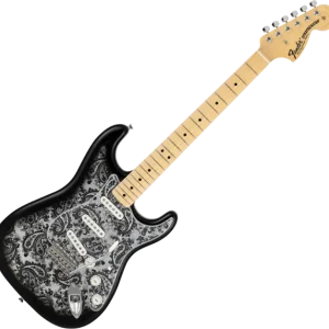Must-Have Fender Made in Japan Stratocaster Ltd - black paisley