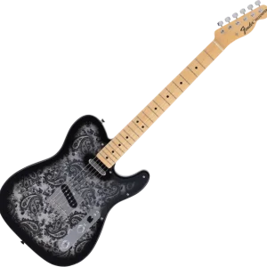 Fender Made in Japan Telecaster Ltd - black paisley Quantité Limitée