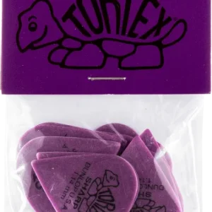 Haute Qualité Jim dunlop 412P114 Tortex Sharp Pack de 12 - 1.14mm