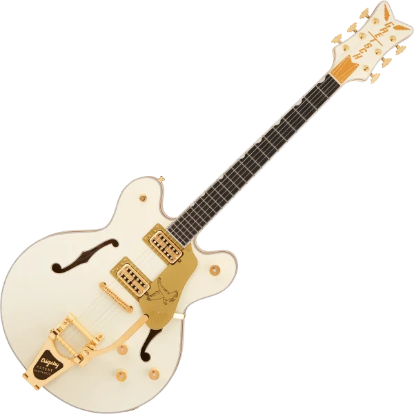 Gretsch Falcon Center Block w. Bigsby & Gold Hardware Ltd (Japan) - vintage white Meilleure Vente