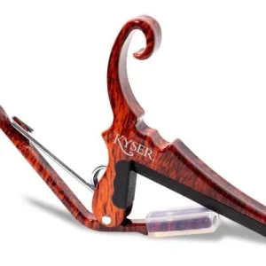 Prix Réduit Kyser Capodastre guitare classique Quick-Change KGC - Couleur palissandre