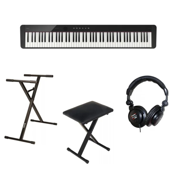 Solde Casio PX-S1100 Noir + Stand + Banquette + Casque + x HP1