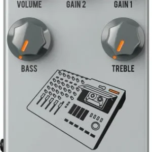 Meilleur Prix Jhs 424 Gain Stage Preamp / Disto / Overdrive