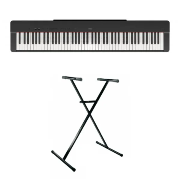 Nouvelle Collection Yamaha P-225 Black + Stand