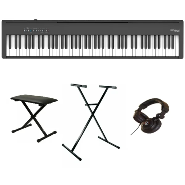 Promotion Saisonnière Roland FP-30X BK Pack complet Stand + Casque + Banquette