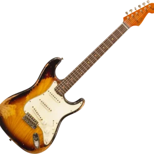 Promotion Fender Custom Shop Stratocaster 60‘s Masterbuilt Levi Perry R132309 - heavy relic 2-color sunburst