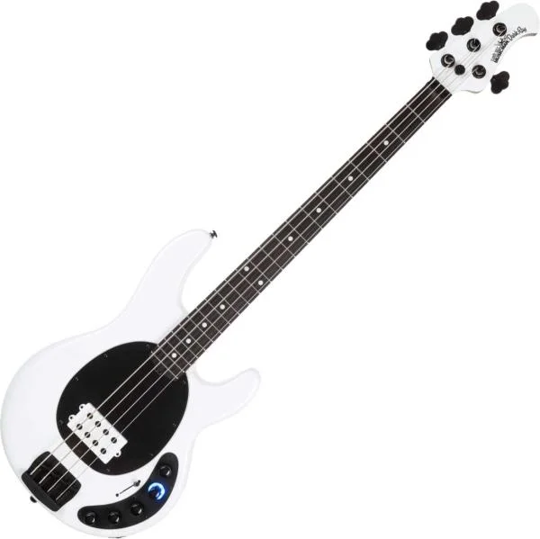 Music man DarkRay +Gig Bag - white sparkle Achetez Aujourd'hui