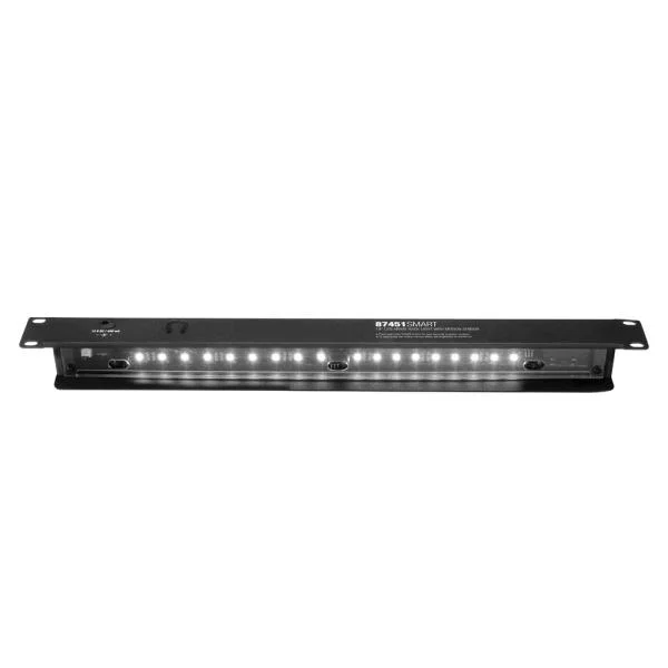 Solde Adam hall Capteur de lumiere de rack 19 1U A LED blanches
