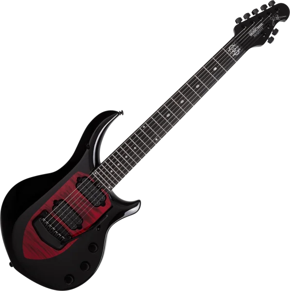 Music man John Petrucci Majesty 7 +Gig Bag - sanguine red Réduction