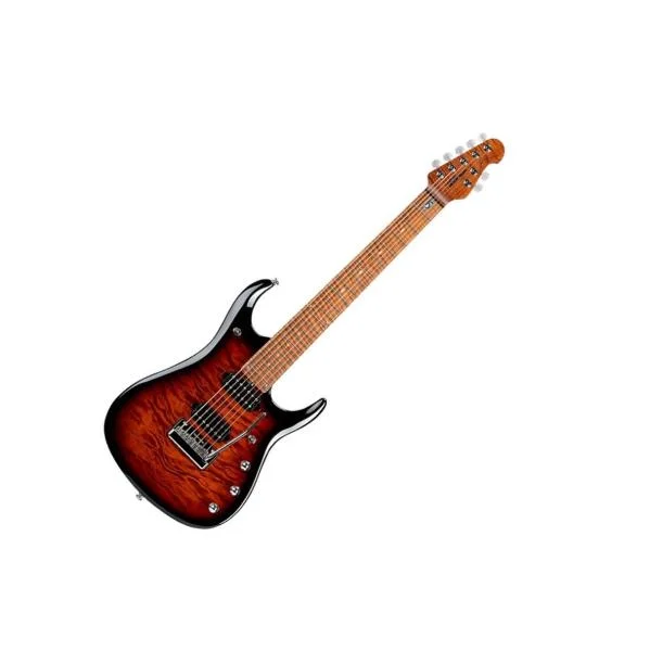Music man John Petrucci JP15 7 +Gig Bag - tiger eye quilt top Expédition Rapide