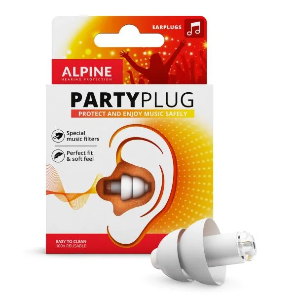 Produit De Marque Alpine PartyPlug Blanc