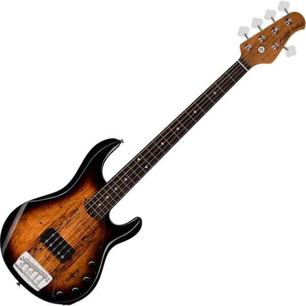 Commander Maintenant Sterling by musicman Stingray Ray35SM 5-String (RW) - 3 tone sunburst