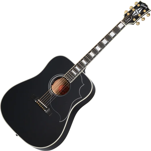 Gibson Custom Shop Hummingbird Custom - ebony Haute Qualité