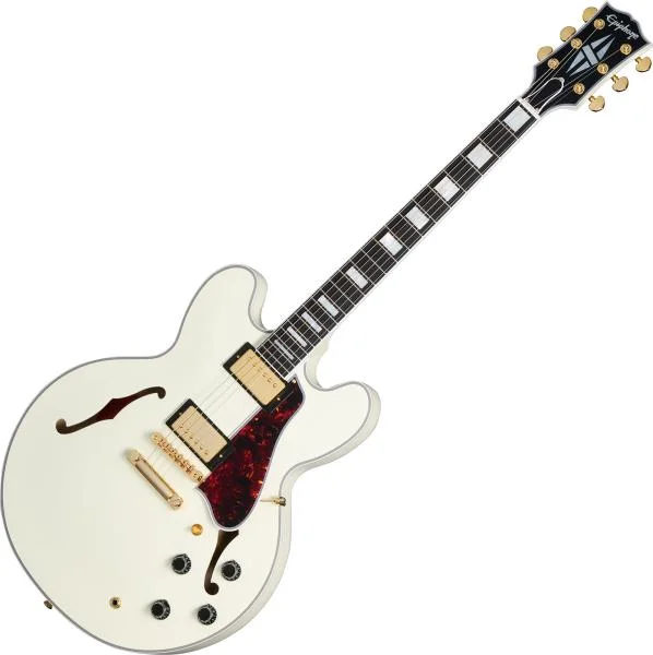 Certifié Epiphone Inspired By Gibson 1959 ES-355 - vos classic white
