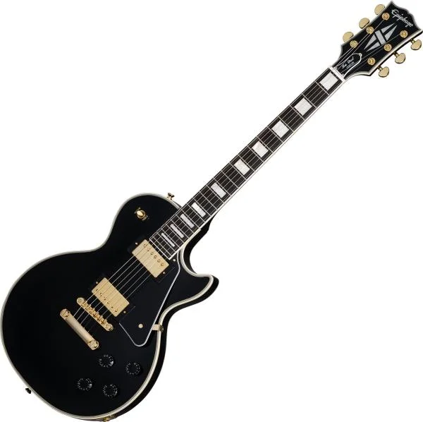 Epiphone Inspired By Gibson Les Paul Custom (490R/498T Pickups) - ebony Meilleur Prix