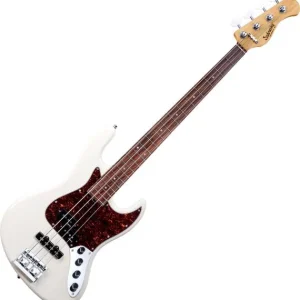 Sadowsky MetroExpress 21-Fret Hybrid P/J Bass V2 4-String (PF) - olympic white Prix Cassé