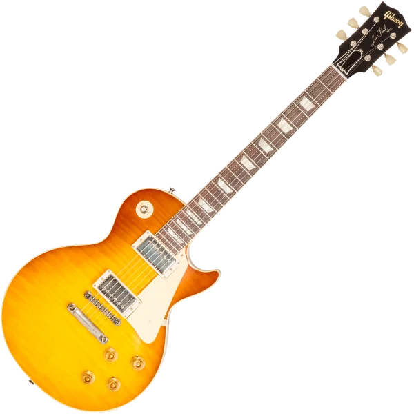 Gibson Custom Shop M2M 1959 Les Paul Standard Reissue 94680 - murphy lab ultra light aged honey lemon fade Retour Gratuit