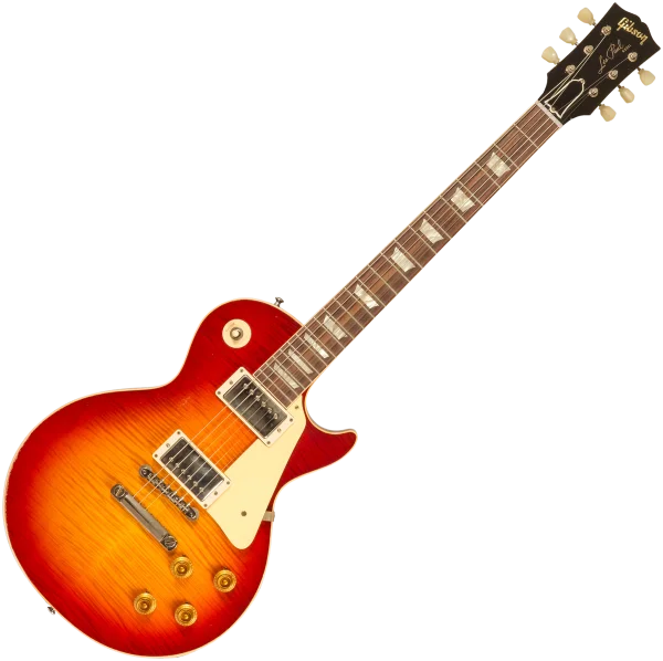 Super Prix Gibson Custom Shop M2M 1959 Les Paul Standard Reissue 94394 - murphy lab light aged factory burst