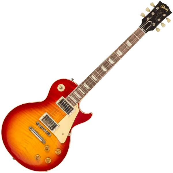 Réduction Gibson Custom Shop M2M 1959 Les Paul Standard Reissue 934264 - murphy lab ultra light aged factory burst