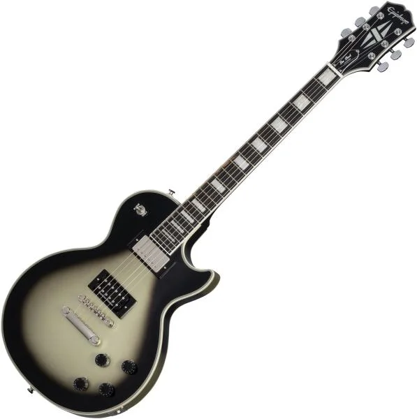 Certifié Epiphone Adam Jones 1979 Les Paul Custom - antique silverburst