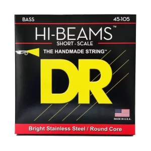 Prix Choc Dr HI-BEAMS Stainless Steel 45-105 Short Scale - jeu de 4 cordes