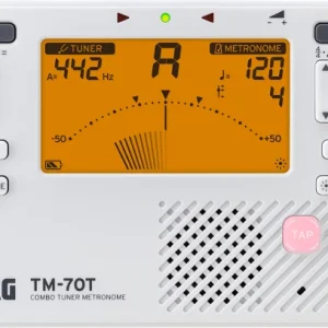 Korg Accordeur/Métronome TM70T-WH Promotion Saisonnière