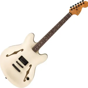 Fender Tom DeLonge Starcaster - satin olympic white Certifié