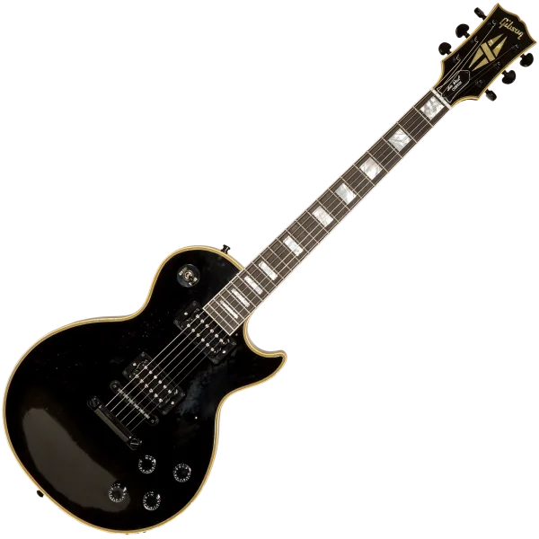 Offre Exclusive Gibson Custom Shop Kirk Hammett 1989 Les Paul Custom KH28 - murphy lab aged ebony