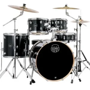 Haute Qualité Mapex Venus Stage 22 Kit - 5 fûts - black galaxy