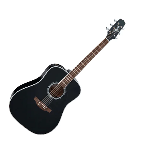 Takamine FT341 Dreadnought - gloss black Dernière Chance