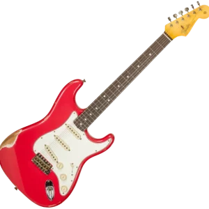 Fender Custom Shop Late 1964 Stratocaster CZ575557 - relic aged fiesta red Populaire
