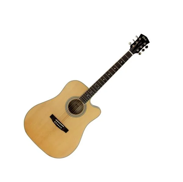 Acheter En Ligne Cort Pure-DCF Dreadnought - natural satin