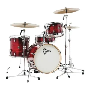 Gretsch Catalina Club 18 - 4 fûts - gloss crimson burst Soldes