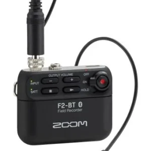 Top Vente Zoom F2-BT/B Bluetooth Black