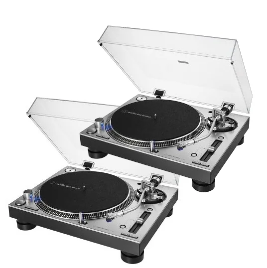 Expédition Rapide Audio technica AT-LP140XP - silver x 2