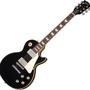 Gibson Les Paul Standard 60s Plain Top Custom Color - ebony Meilleur Prix