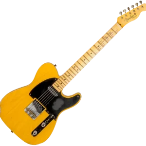 Fender Custom Shop 1952 Telecaster R135225 - relic aged buttercotch blonde Certifié