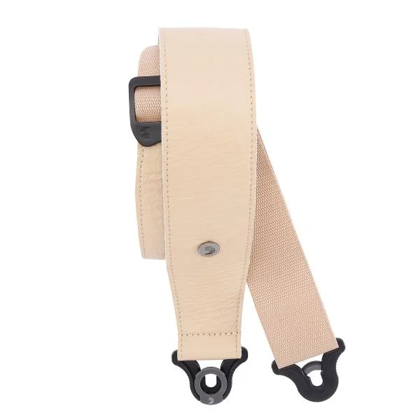 D‘addario Auto Lock Cuir Guitar Strap Tan Largeur 6,3 cm Commande En Gros