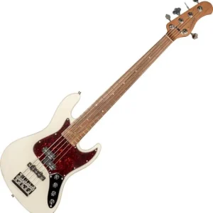 Sadowsky MetroExpress 21-Fret Hybrid P/J Bass V2 5-String (PF) - olympic white Certifié