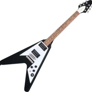 Offre Limitée Epiphone Kirk Hammett 1979 Flying V - ebony
