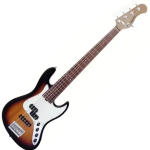 Meilleure Vente Sadowsky MetroExpress 21-Fret Hybrid P/J Bass V2 5-String (PF) - tobacco sunburst transparent
